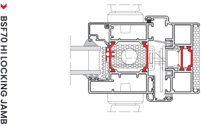 BSF70 HI Locking Jamb